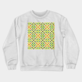 Retro 60s Pattern 1 Crewneck Sweatshirt